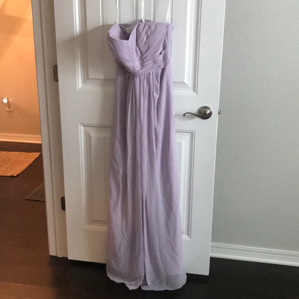 NWT David’s Bridal F15555 in Iris